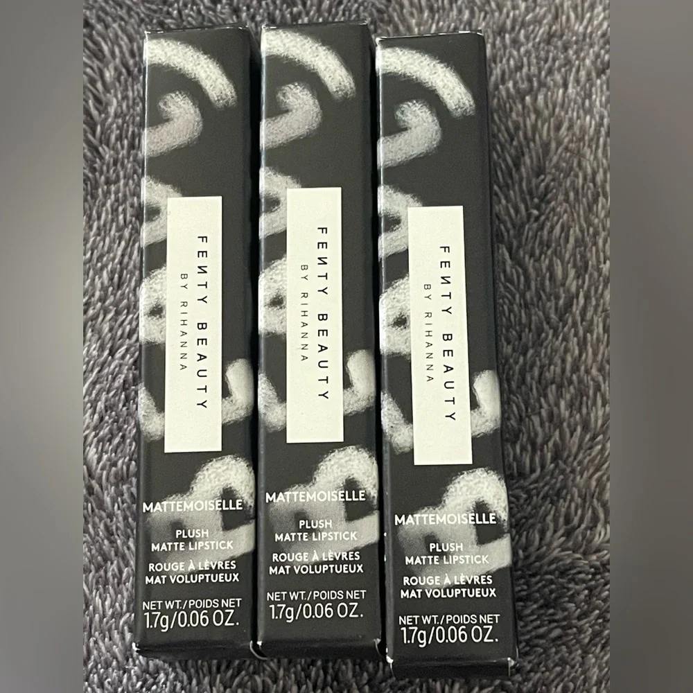 *RARE* Fenty Beauty Mattemoiselle Trio Plush Matte Lipstick Set
